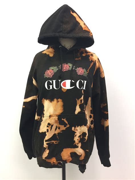 champion gucci hoodie fake|original Gucci hoodie.